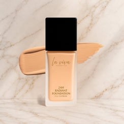 Golden Sand - 24H Radiant Foundation - Full Coverage - Laviva Cosmetics