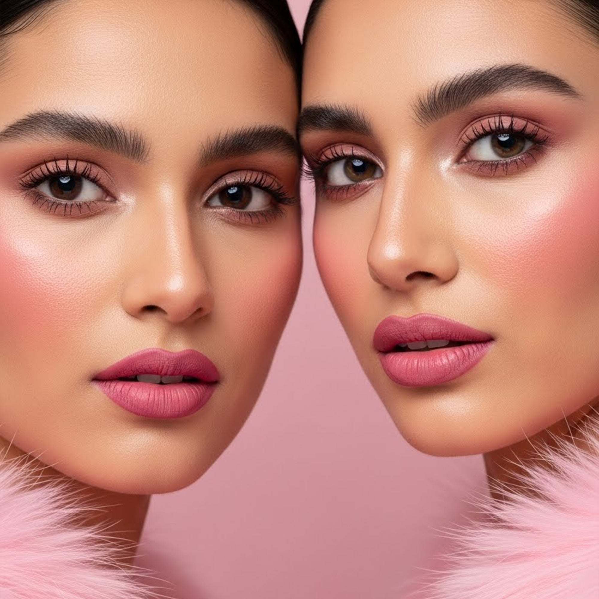 Rose Kiss Power Pout - Liquid Lipstick - Laviva Cosmetics