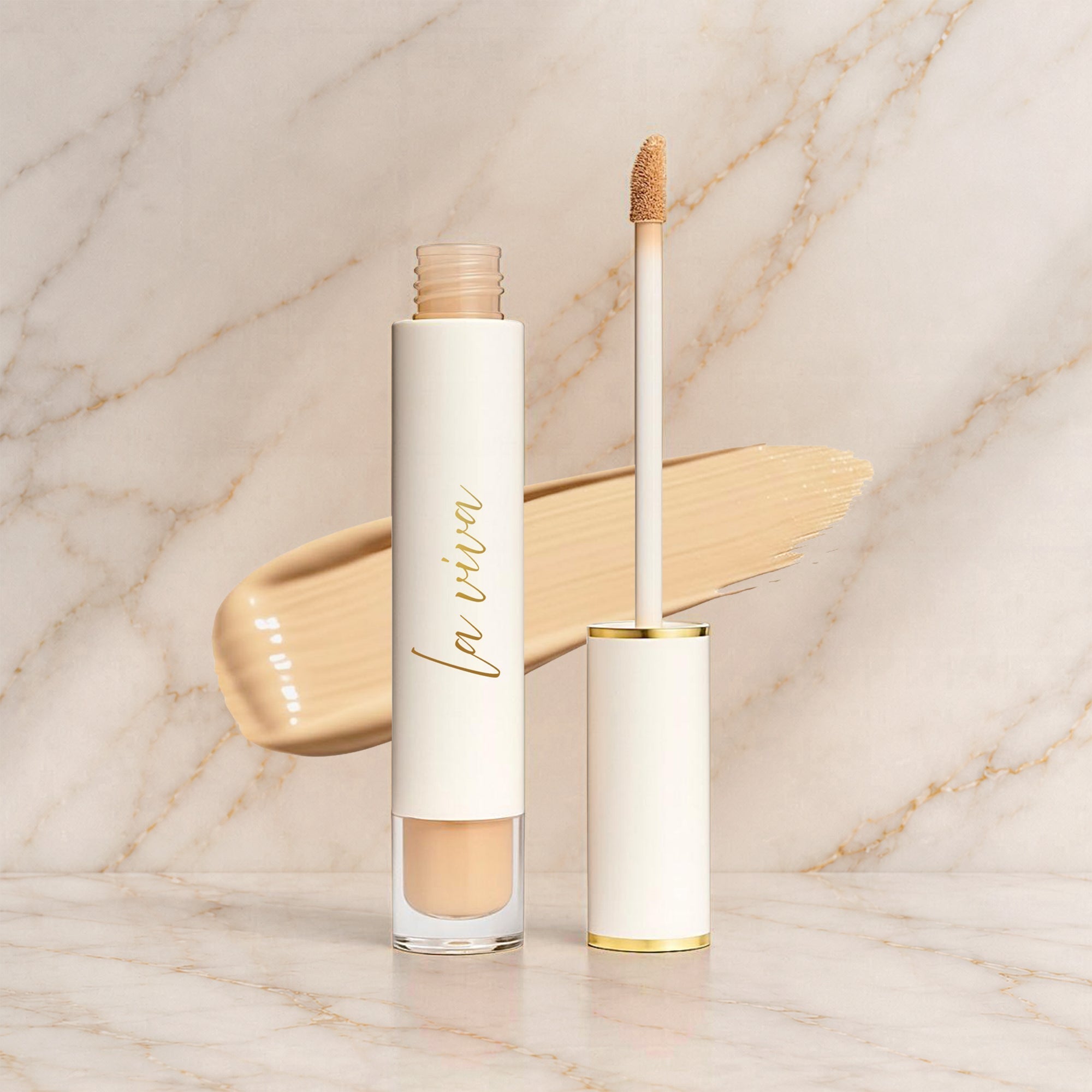 Vanilla Cream Silk Cover - Liquid Concealer - Laviva Cosmetics